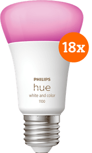 Philips Hue White and Color E27 1100lm 18-pack