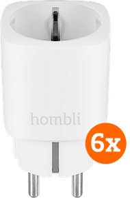 Hombli EU Smart Socket White 6-pack