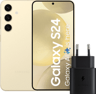 Samsung Galaxy S24 128GB Geel 5G + Samsung Snellader 25 Watt