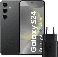 Samsung Galaxy S24 256GB Zwart 5G + Samsung Snellader 25 Watt