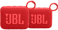 JBL Go 4 Red 2-pack
