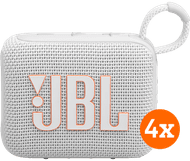 JBL Go 4 White 4-pack
