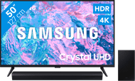 Samsung Crystal UHD 50CU7040 (2024) + Soundbar