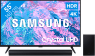 Samsung Crystal UHD 55CU7040 (2024) + Soundbar