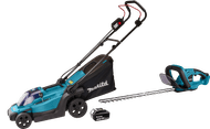 Makita DLM330SM incl. 4,0 Ah Accu + Makita DUH523Z (zonder accu)