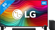 LG 86NANO81T6A (2024) + Soundbar