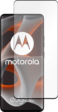 Just In Case Full Cover Motorola Edge 50/ Edge 50 Pro Screenprotector Zwart
