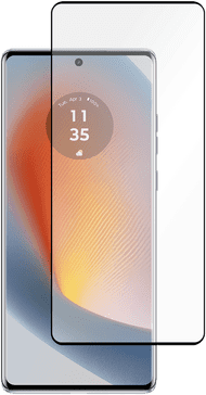 Just In Case Full Cover Motorola Edge 50 Fusion Screenprotector Zwart