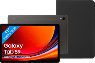 Samsung Galaxy Tab S9 11 inch 128GB Wifi Zwart + BlueBuilt Book Case Zwart