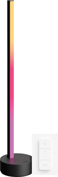Philips Hue Gradient Signe Table Lamp Black + Dimmer