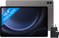 Samsung Galaxy Tab S9 FE Plus 256GB Wifi Grijs + Samsung Oplader