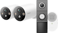 TP-Link Tapo C425 2-pack + D235 Smart Battery & Wired Doorbell