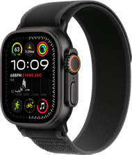 Apple Watch Ultra 2 4G 49mm Black Trail Watch Strap Black M/L