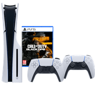 PlayStation 5 Slim Disc Edition + Call of Duty: Black Ops 6 + Extra Controller Wit