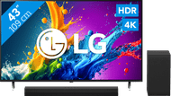 LG 43QNED80T6A (2024) + LG DS40T