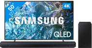 Samsung QLED 4K 50Q64D (2024) + Samsung HW-Q60C (2023)