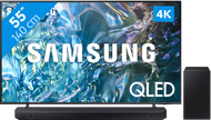 Samsung QLED 4K 55Q64D (2024) + Samsung HW-Q60C (2023)