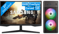 ERAZER RECON E45 MD35360 + Samsung Odyssey G5 LS27CG552EUXEN