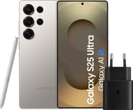 Samsung Galaxy S25 Ultra 256GB Grijs 5G + Samsung Oplader 25 Watt Zwart