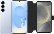 Samsung Galaxy S25 Plus 256GB Lichtblauw 5G + BlueBuilt Book Case Zwart