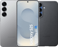 Samsung Galaxy S25 128GB Zilver 5G + Samsung Kindsuit Back Cover Zwart