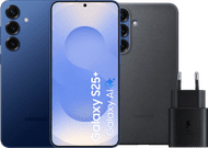 Samsung Galaxy S25 Plus 256GB Donkerblauw 5G + Accessoirepakket