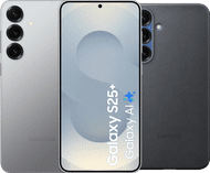 Samsung Galaxy S25 Plus 512GB Zilver 5G + Samsung Kindsuit Back Cover Zwart