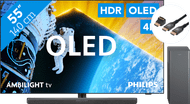 Philips 55OLED809 - Ambilight (2024) + Philips TAB6309 + BlueBuilt HDMI Kabel