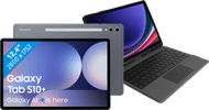 Samsung Galaxy Tab S10 Plus 12,4 Pouces 512 Go Wifi et 5G Gris + BlueBuilt Étui Clavier AZERTY