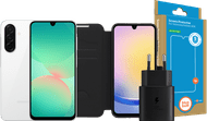 Samsung Galaxy A26 128GB Wit 5G + Compleet Accessoirepakket
