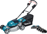 Makita DLM463PT incl. 5,0 Ah Accu (2x) + 5,0 Ah 18V Accu (2x)