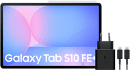 Samsung Galaxy Tab S10 FE Plus 13,1 inch 256GB Wifi Lichtblauw + Oplaadpakket