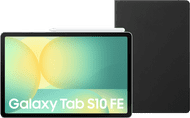 Samsung Galaxy Tab S10 FE 10.9 inches 128GB WiFi Silver + BlueBuilt Book Case Black