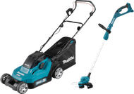Makita DLM382Z (zonder accu) + Makita DUR193Z (zonder accu)