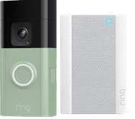 Ring Battery Video Doorbell Plus Green + Chime Pro