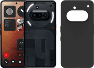 Nothing Phone (3a) 128GB Zwart 5G + Just in Case Back Cover Zwart