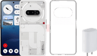 Nothing Phone (3a) 256GB Wit 5G + Accessoirepakket