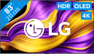 LG 83" OLED evo G57 4K (2025)