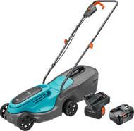 Gardena PowerMax 30/18V P4A Set + Bosch Starterset 18V 4,0 Ah