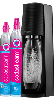 SodaStream TERRA Black + Quick Connect CO2 Cylinder