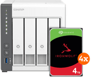 QNAP TS-433-4G + Seagate IronWolf 16TB (4x 4TB)