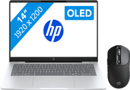 HP OmniBook 7 OLED Copilot+ PC 14-fr0970nd + HP 700 Oplaadbare Draadloze Muis