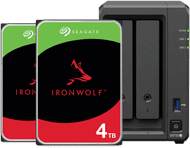Synology DS725+ + Seagate IronWolf 4TB Duo Pack
