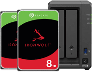 Synology DS725+ + Seagate IronWolf 8TB Duo Pack