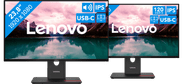 Lenovo ThinkVision T24D-40 + Lenovo ThinkVision T24-40