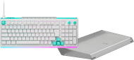 Logitech G512 X 98 Gaming Toetsenbord Qwerty Wit + Polssteun