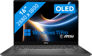 MSI Prestige 16 AI+ Copilot+ PC C3MG-236NL OLED QWERTY