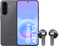 Samsung Galaxy A57 128GB Grijs 5G + Samsung Galaxy Buds4 Zwart