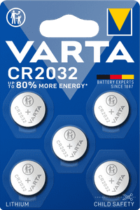 Varta Lithium Coin CR2032 BLI 5 stuks