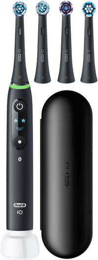 Oral-B iO 6 Zwart met 4 opzetborstels